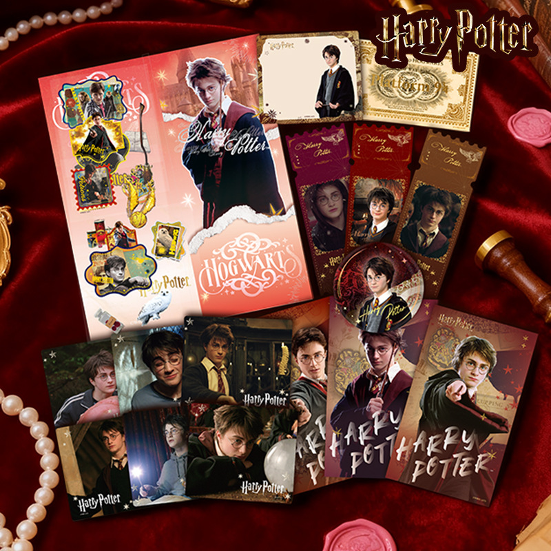 Authentic Harry Potter Character Merchandise: Postcards, Tickets, Bookmarks, Souvenirs, Ticket Holder Set, Hermione, Harry