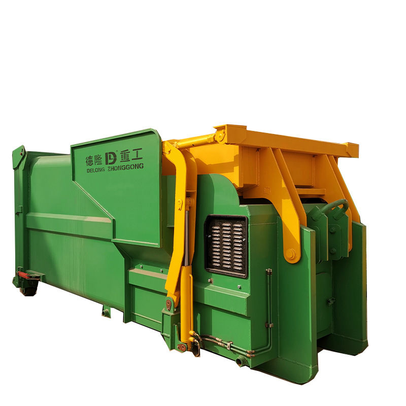 Garbage Compactor Box Garbage Box Volume ≥ 12 Cubic Meters Compressor Household Garbage Collection and Transfer Facility Equipment
