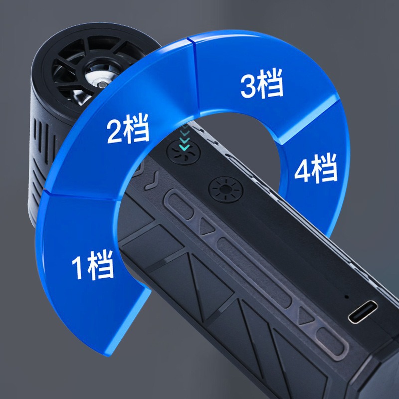 Cross-border exclusive for violence turbo fan high speed brushless mini portable fan outdoor handheld wireless hair dryer