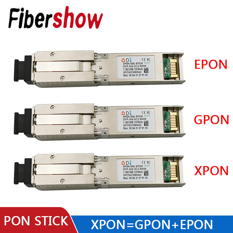 ODI PON Stick Оптический Cat Модуль GPON-EPON-XPON Модуль SFP ONU