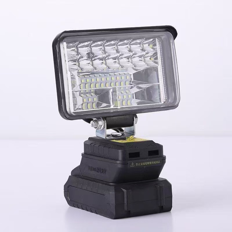Multifunctional Rechargeable Led Light Lithium Battery Camping Style Light Work Light Lighting Rechargeable Outdoor Led Home Searchlight
