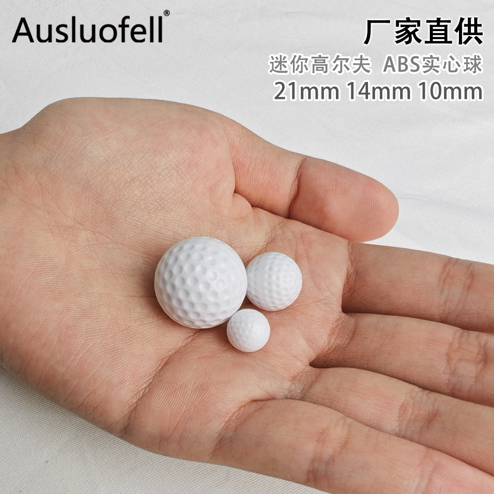 Cross-Border Spot Golf Plastic Balls 1.0Cm-1.4Cm-2.1Cm