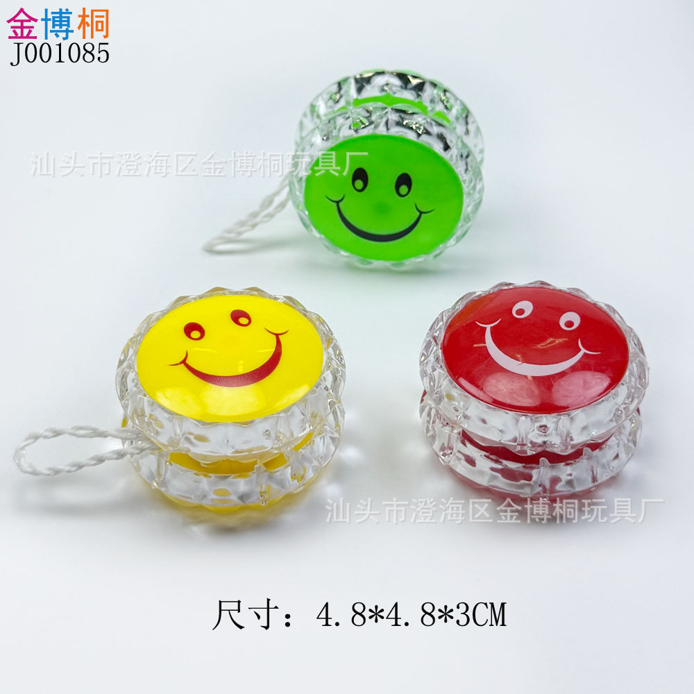 Пластиковый йо-йо 4.8 см, футбольный и баскетбольный, подарок для детей, маленькая игрушка, йо-йо с улыбающимся лицом