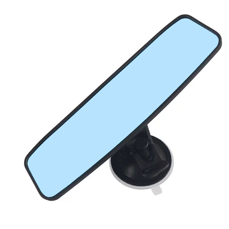 Car rearview mirror car interior observation mirror adjustable suction cup flat mirror coach car interior auxiliary mirror discount