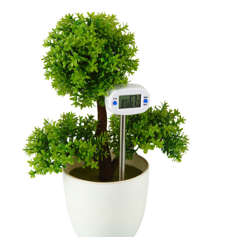 Гигрометр для цветов и растений нержавеющая сталь измеритель температуры и влажности почвы мини домашний внутренний термометр и гигрометр