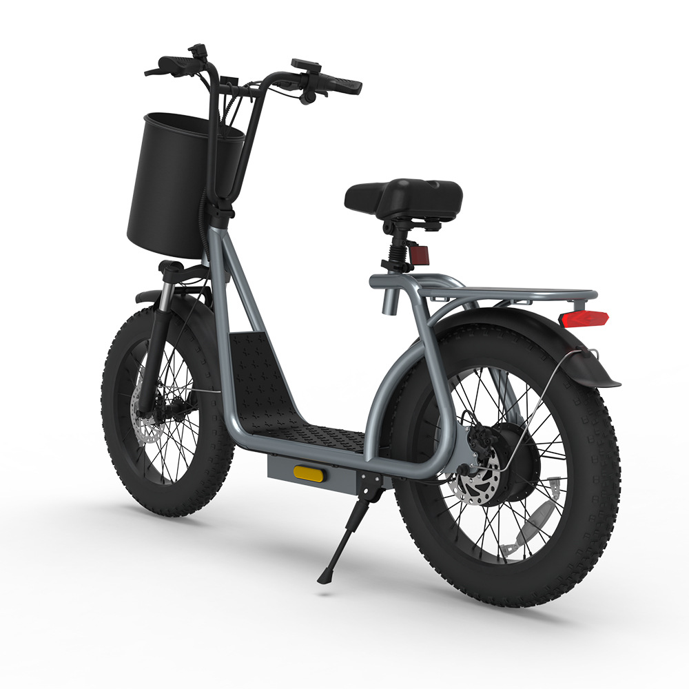 20inch Cross-Border Hot Product Export Electric Scooter Wide Tire Electric Bicycle Long Range Takeaway Vehicle