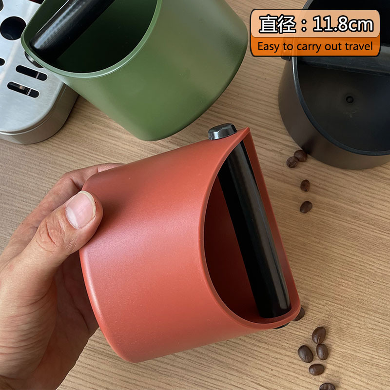 Factory Direct Sales Italian Household Coffee Machine Powder Residue Barrel Bar Handle Waste Residue Knock Box Slot Matching Storage Container