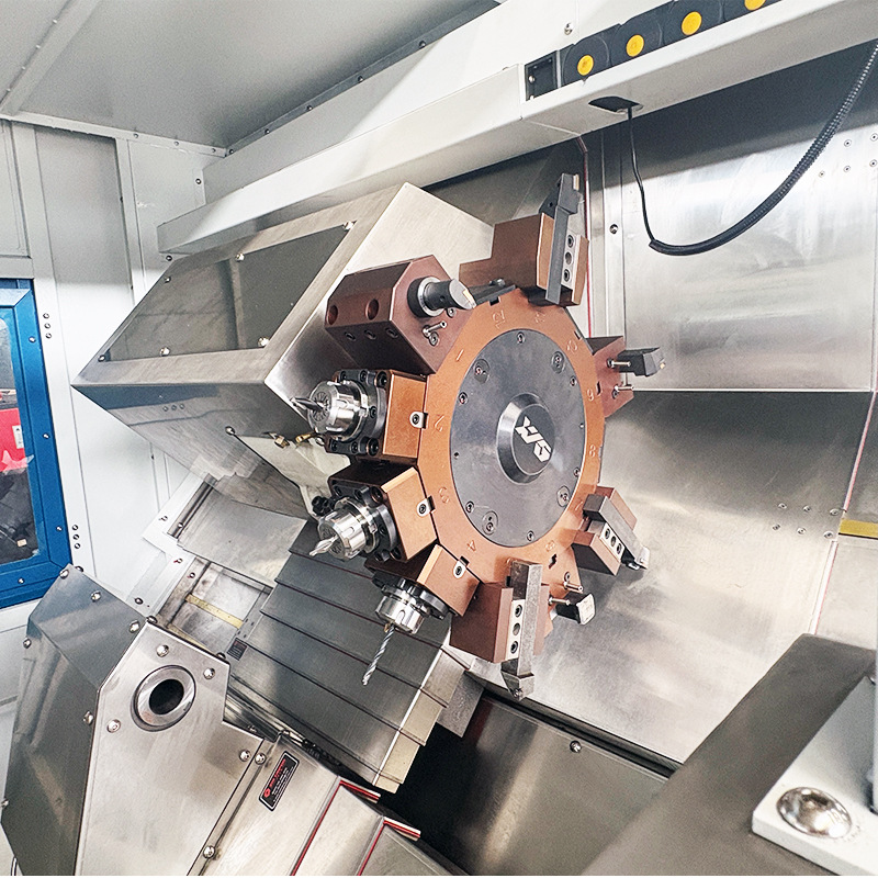 Leo Cnc Lathe Stck160-2500 Cnc Lathe High-Precision Cnc Lathe with Simultaneous Processing at Both Ends