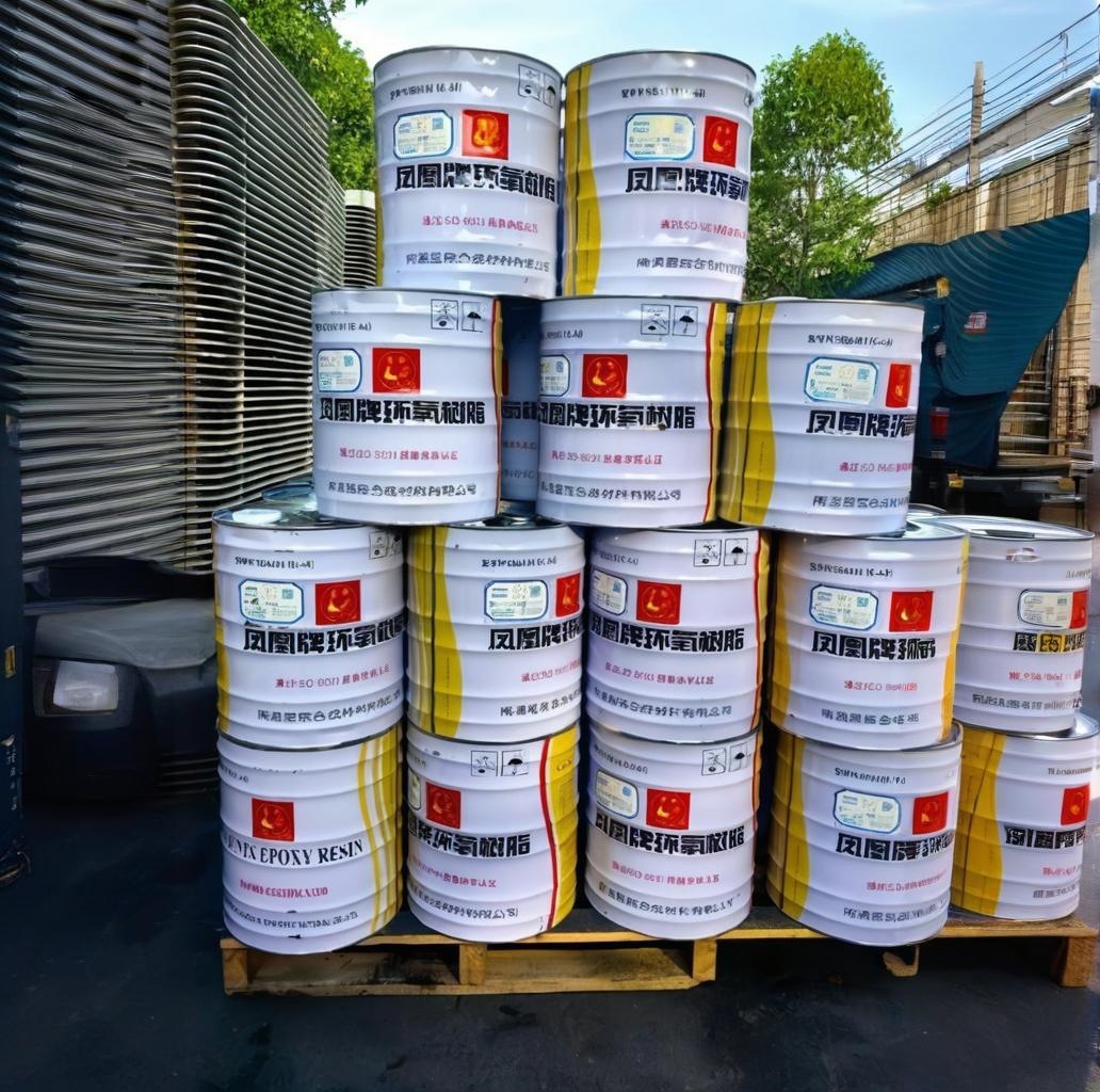 Spot Wuxi Phoenix Brand Epoxy Resin E-51 High Purity Transparent Electronic Grade E-44 Manufacturer Wholesale Epoxy Resin