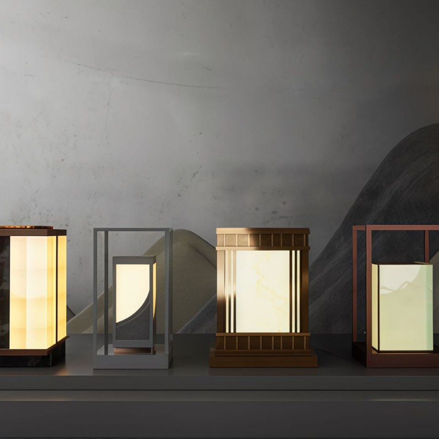 Garden Lamp, Lantern, Floor Lamp, Lawn Lamp, Marble Hand Terrace, Villa Courtyard Lamp, Solar Waterproof Outdoor