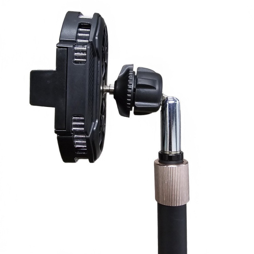 Mobile phone live broadcast bracket universal wheel 1/4 nut adapter connection live mobile phone radiator factory outlet