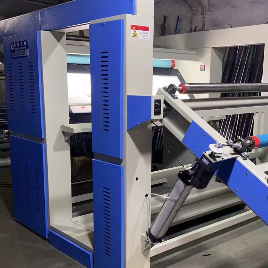 A Bracket Air Pressure Rolling Machine, Air Pressure Unwinding and Inspection Machine, Air Pressure Unwinding Machine for Composite Printing and Dyeing Home Textiles