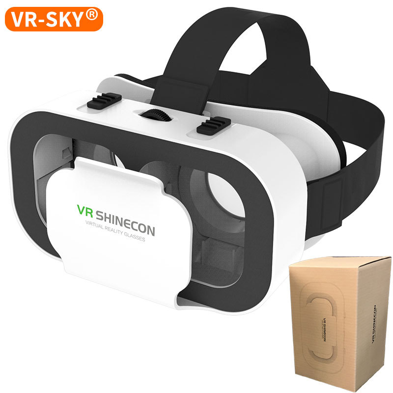 Qianhuan Magic Mirror Glasses Virtual Reality Mobile Cinema Game All-In-One Headset Helmet G05A Headphones