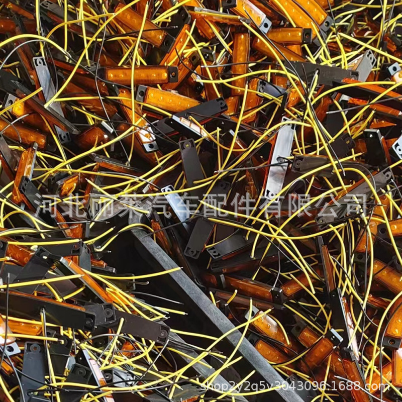 Factory supply truck 6LED side light 12v waterproof truck side light strip light 24v signal light turn signal light universal