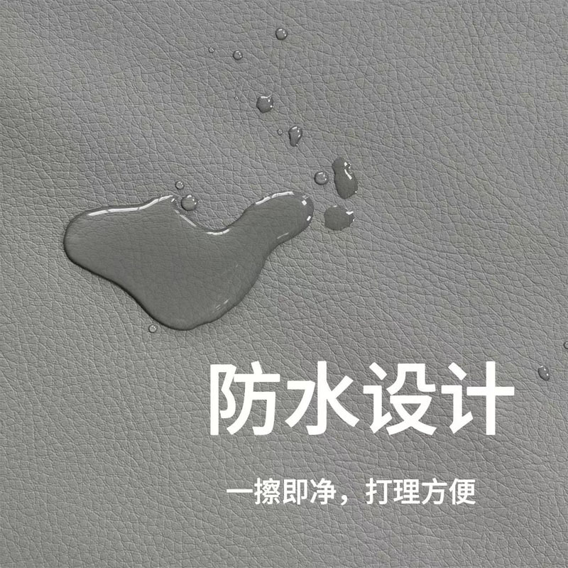 Litchi Pattern Cat Scratch Leather Waterproof Sofa Leather Leather Fabric Scratch-Resistant Cat Scratch Leather Technology Cloth Pvc Leather Material