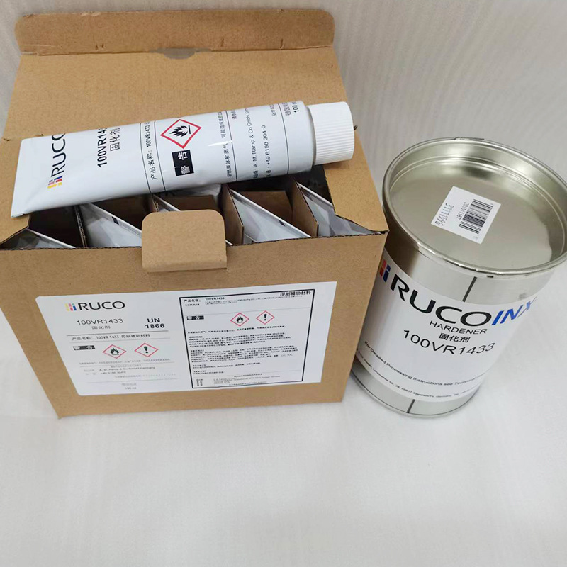 Screen Printing Pad Printing Ink Curing Agent Plastic Metal Glass Ink Hardener High Strength Adhesion Promoter