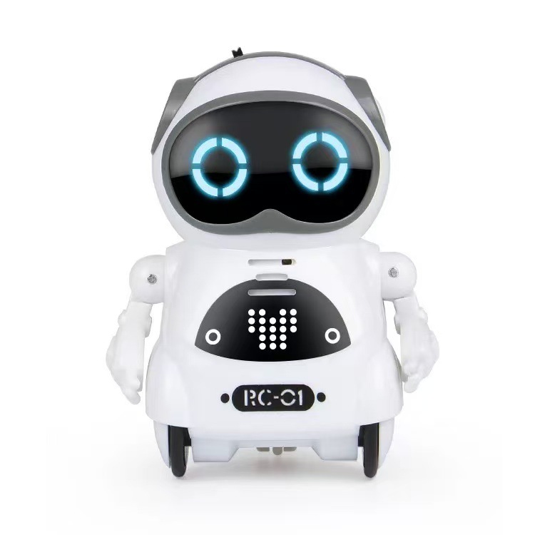 Cross-Border Pocket Xiaobao Children's Electric Multifunctional Voice Intelligent Mini Pocket Robot English Version