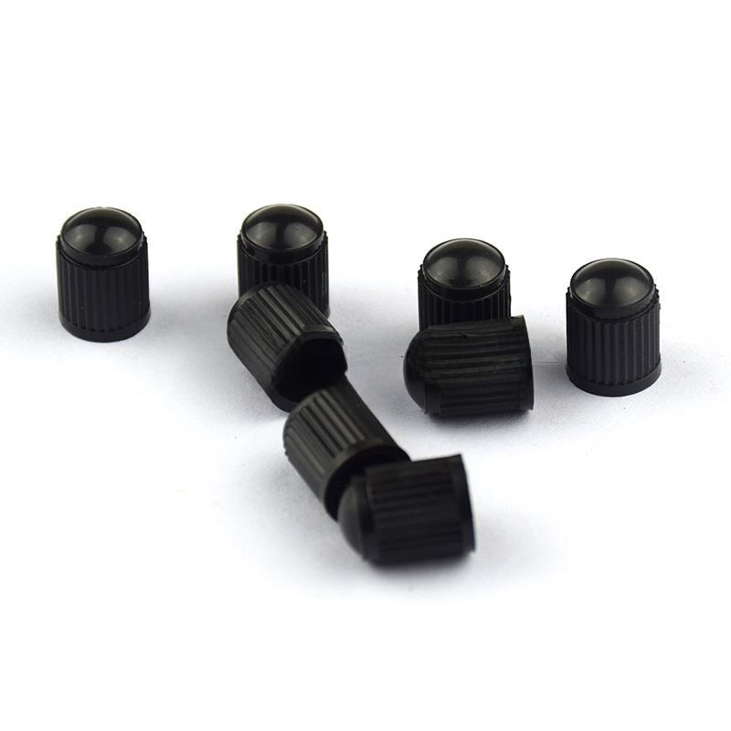 Car bicycle tire black plastic valve cap dust cap dust cap spot