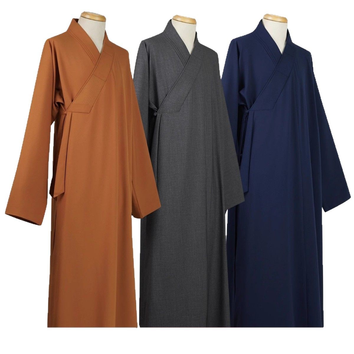 High-End Monk Clothing, Spring & Fall Anti-Wrinkle Clothing for Men and Women, Monks, Masters, Monks and Nuns, Monk Robes, Long Coats