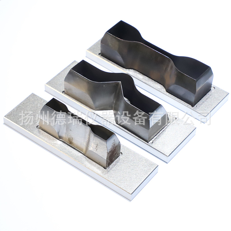 Dumbbell Cutter Rubber Plastic Stretching Bending Sample Cutter Round Right Angle Trouser Crescent Tear Rectangular Cutter