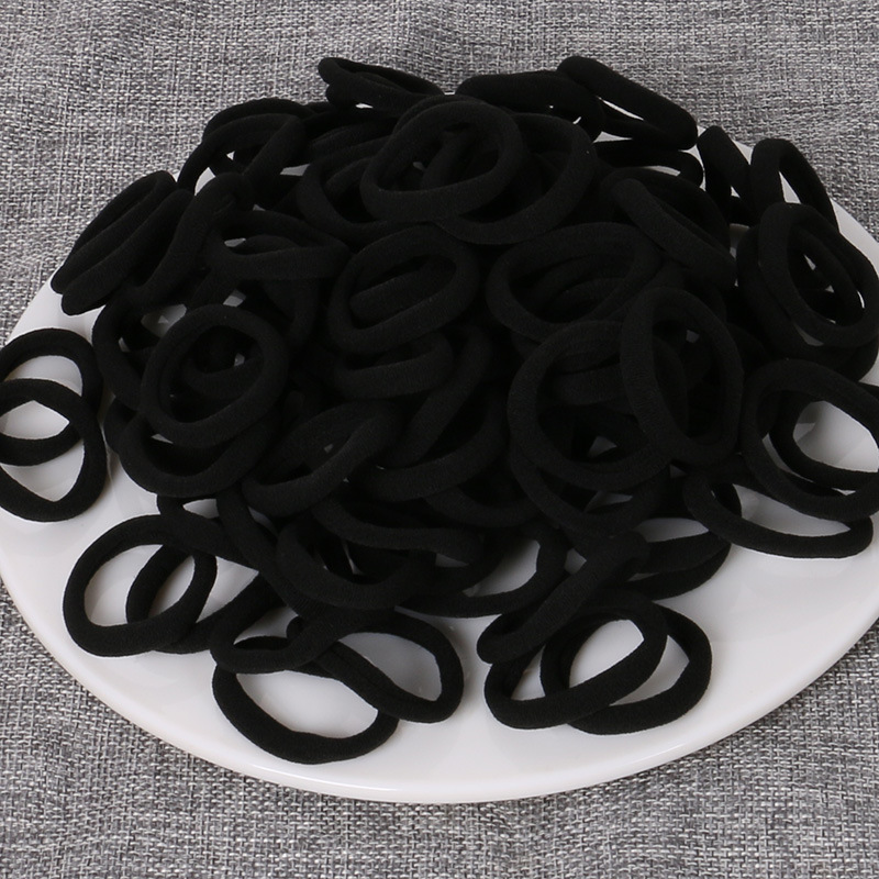 Adult rubber band female hair rope high elastic hair ring does not hurt the hair ponytail hair rope seamless factory wholesale