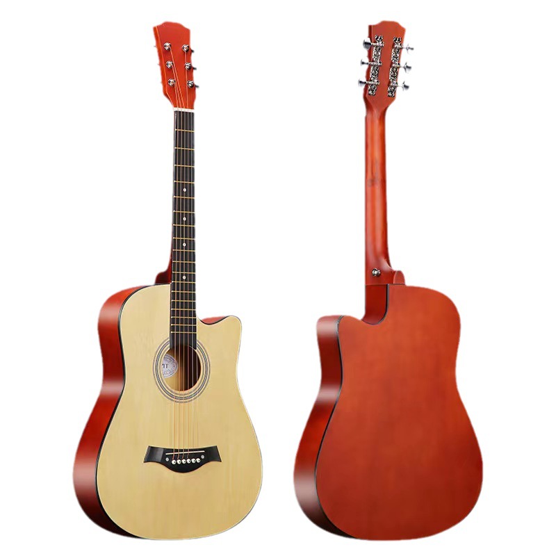 Folk 41-inch 38-inch wooden guitar beginner beginner student male and female entry-level practice guitar a large number of in stock