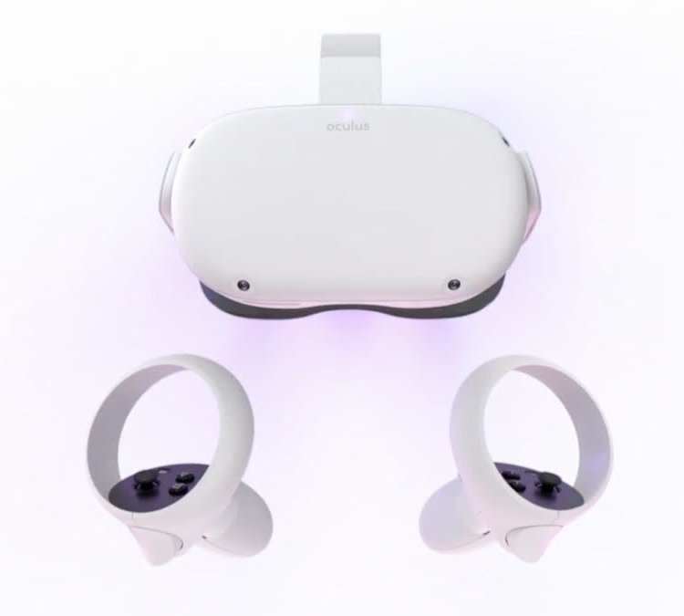 Oculus Quest 2Nd Generation Vr All-In-One 4K Glasses Steam Head-Mounted Wireless Somatosensory Game Family 3D Device