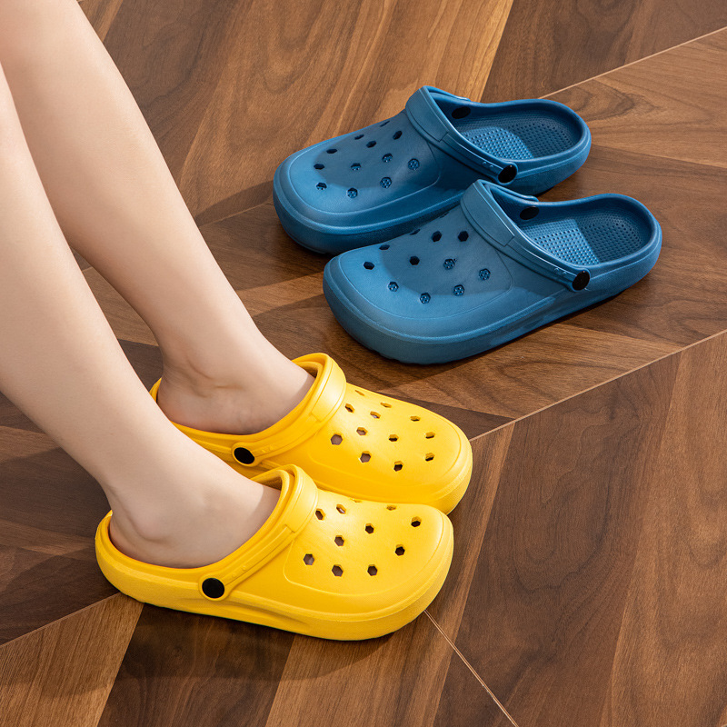 Qida Shun новые 235 отверстий обувь летние садовые туфли мужские и женские пляжные туфли оптовая продажа