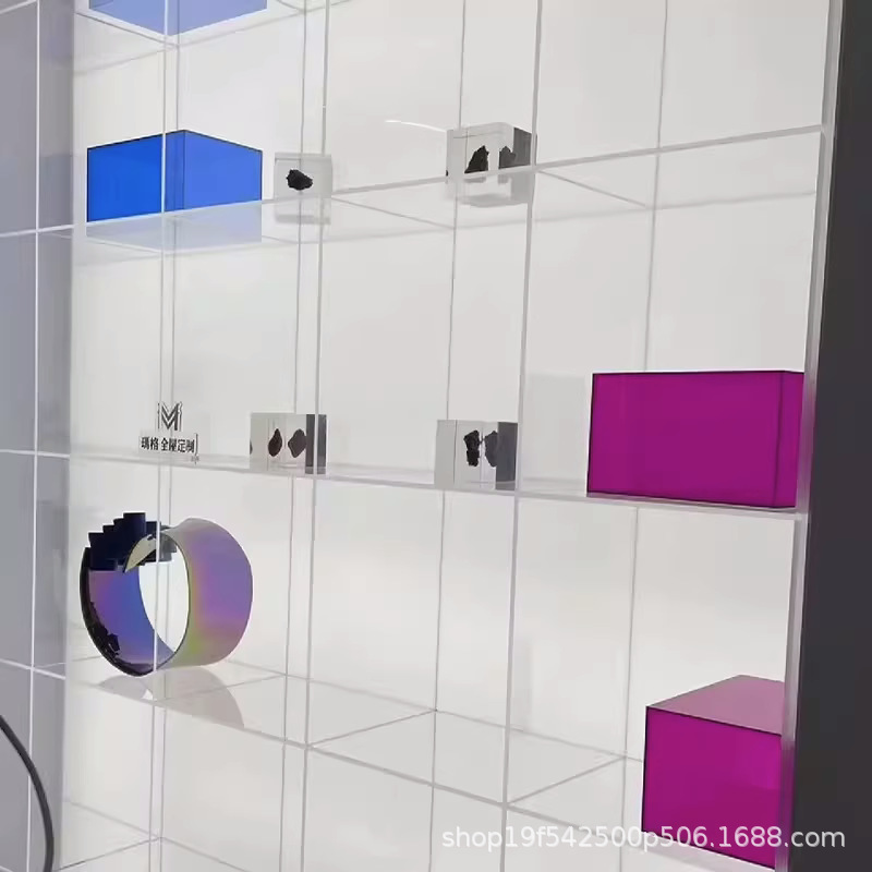 Acrylic light guide plate atmosphere led light emitting lamp side light source wine cabinet background board cabinet display light emitting back plate