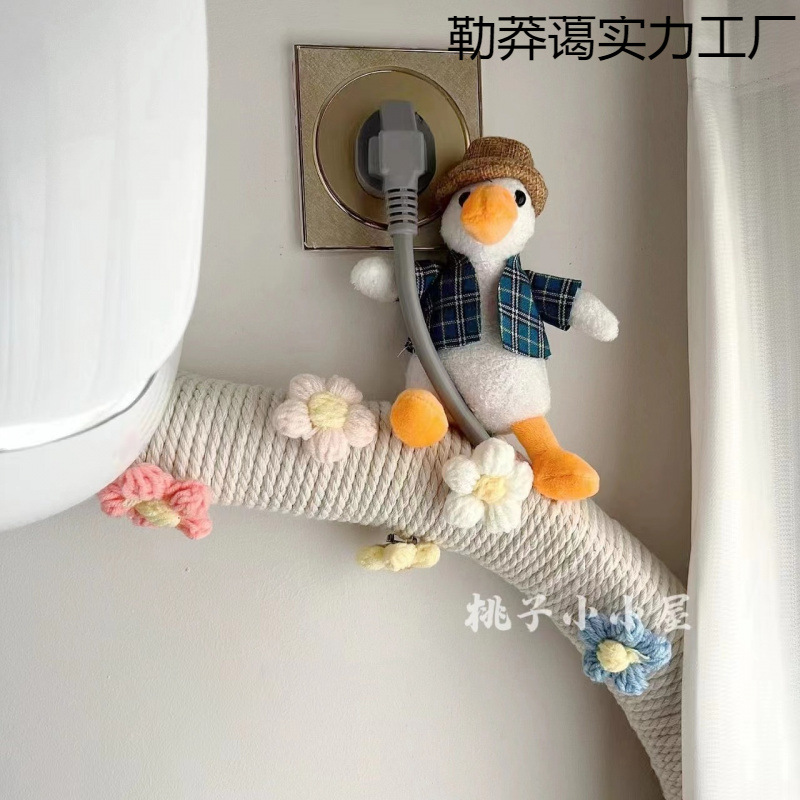 [Repeat Customers 1943 People] Air Conditioning Pipe Decoration, Shielding and Beautification DIY Cotton and Linen Rope Wrapped Around Water Pipes and Heating Pipes