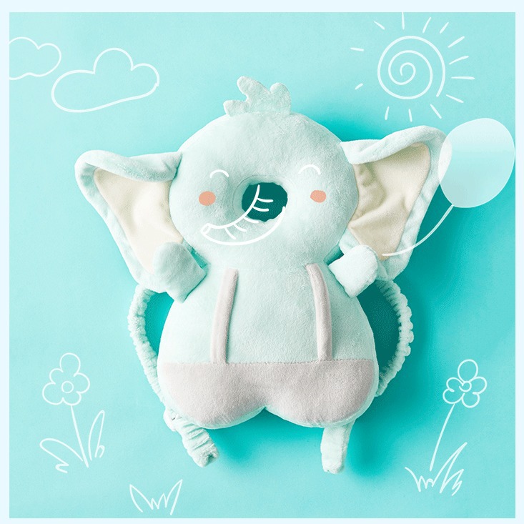 Baby Toddler Head Pillow Baby Learning to Walk Anti-Fall Pillow Breathable Head Protection Pad New Carrier Series Wholesale