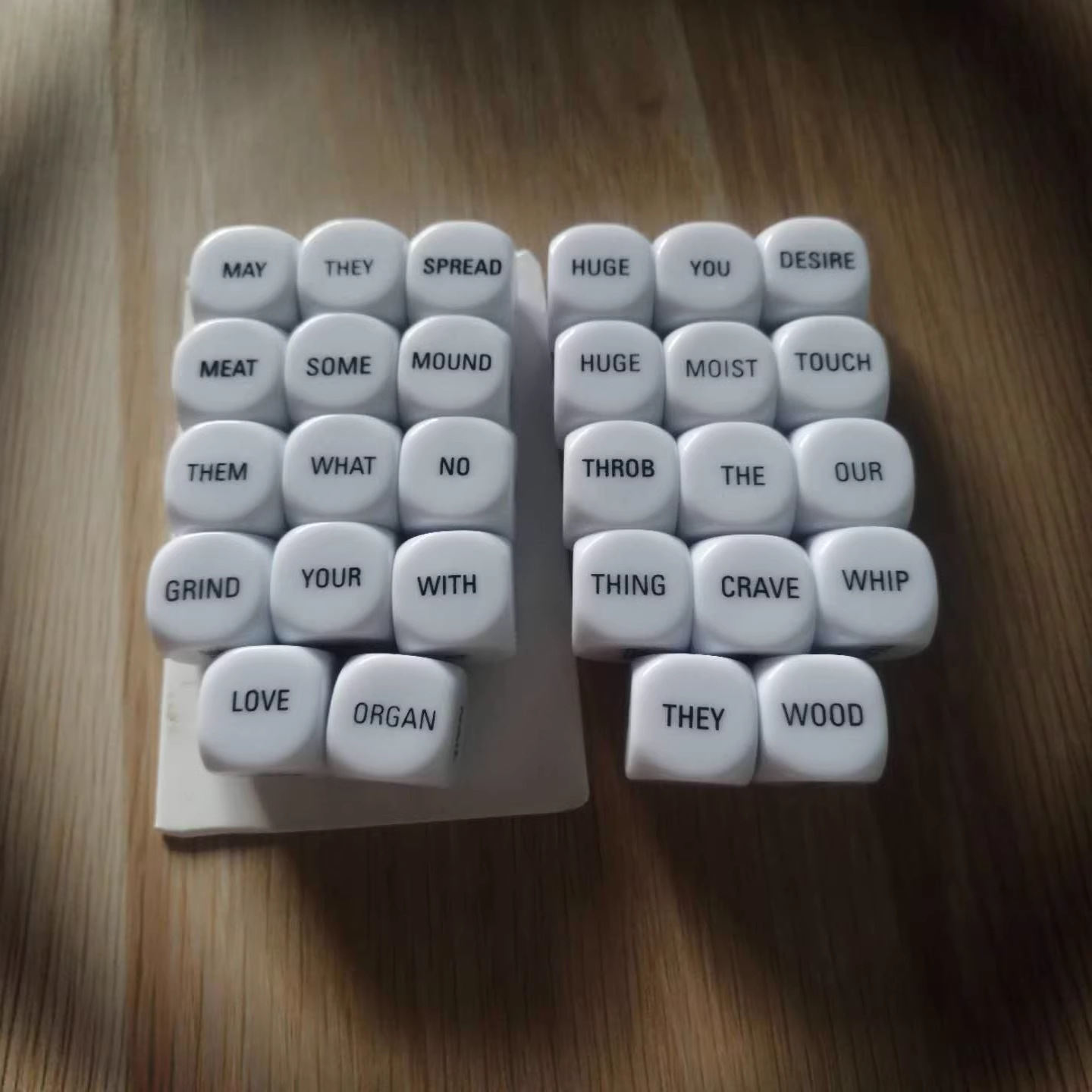 In-Stock Colorful Eva Dice Toys, High-Density Cut, Rounded Corner Dice for Children, Foam Dice with English Printing