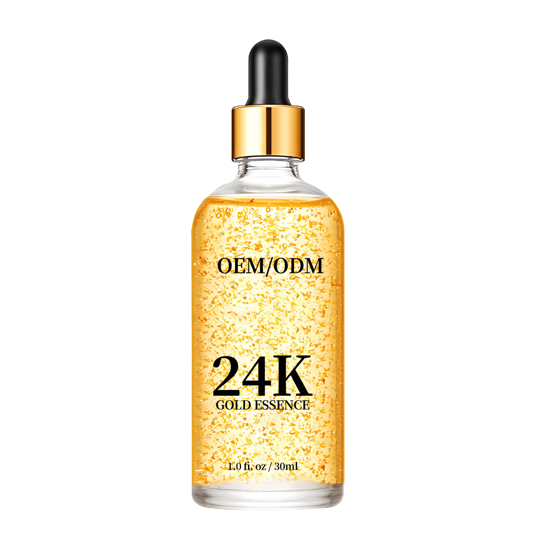 Cross-Border Exclusive 24K Gold Essence 30ml Hydrating, Moisturizing and Diluting Fine Lines Facial Essence Foreign Trade Full English