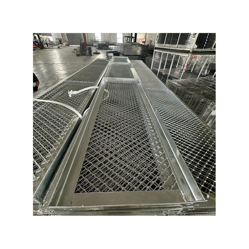 Hot Galvanized Guardrail Road Isolation Barbed Wire Fence Bilateral Wire Fence Photovoltaic Power Station Substation Fence