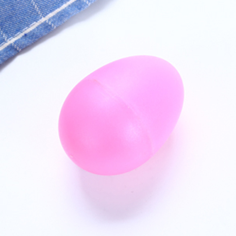 Manufacturer Wholesale Orff Musical Instrument Sand Ball, Early Education Small Egg-Shaped Sand Ball, Plastic Sand Egg Musical Instrument Teaching Aids