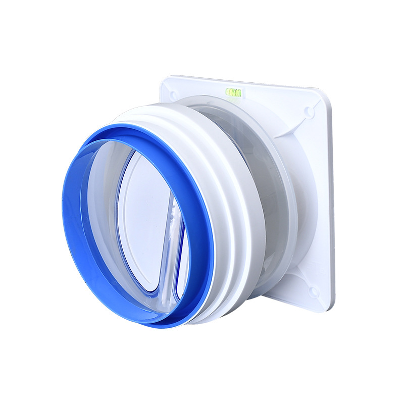 Factory kitchen range hood flue multi-caliber check valve ventilation accessories smoke exhaust fast no return kitchen check valve
