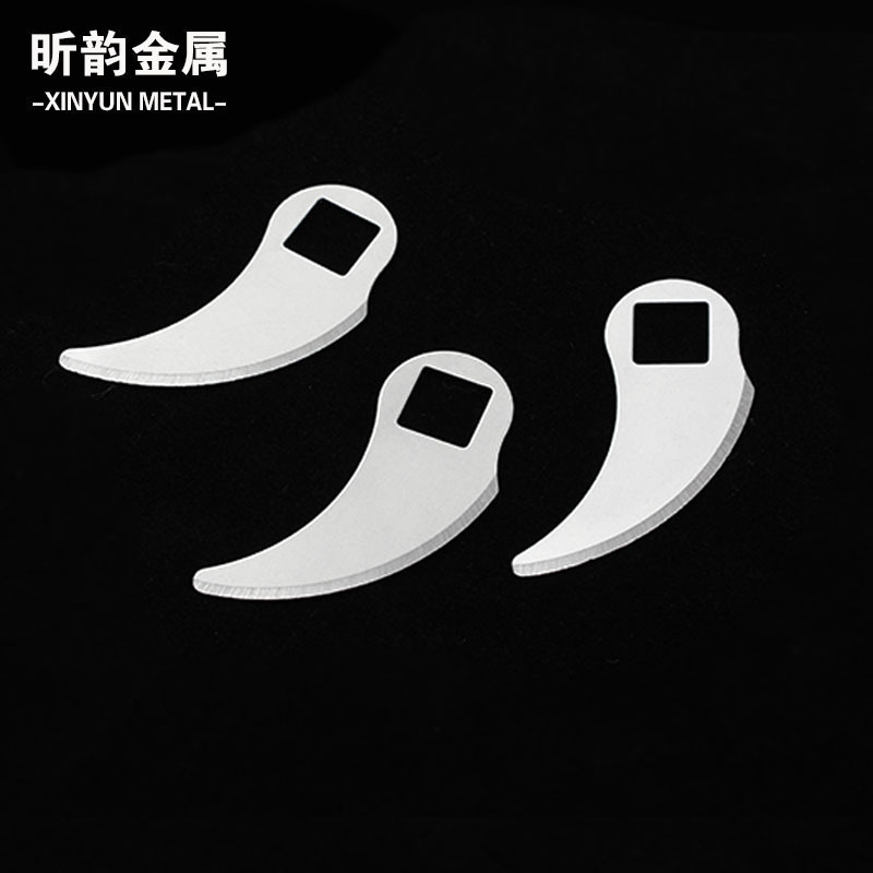 Garlic Gadget Stainless Steel Blade Meat Gracker Blade Garlic Blade Garlic Mash Blade Garlic Mash Blade Garlic Pull Square Hole