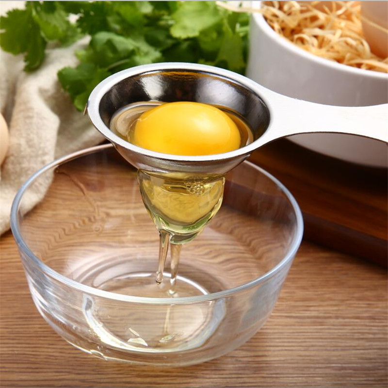 Stainless Steel 430/304 Egg White Separator Egg Separator Kitchen Tools Practical Baking Tools Manufacturer Ready Stock