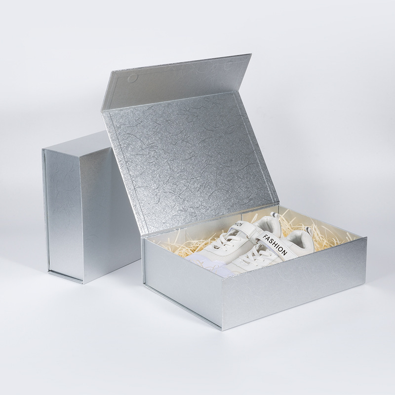 High-End Packaging Box with Lid, Premium Color Box, Tear-Off Airplane Box, Colorful Double-Sided Thickened Clothing Express Packaging Box