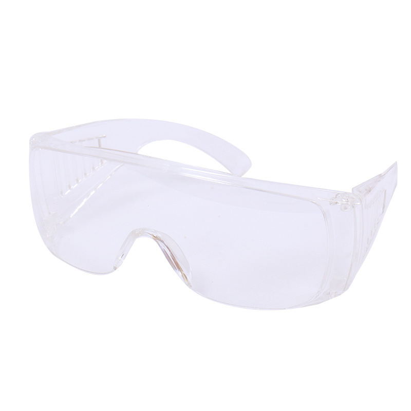 Anti-impact splash goggles transparent windproof dustproof protective glasses PC material men and women labor protection riding anti-fog HD