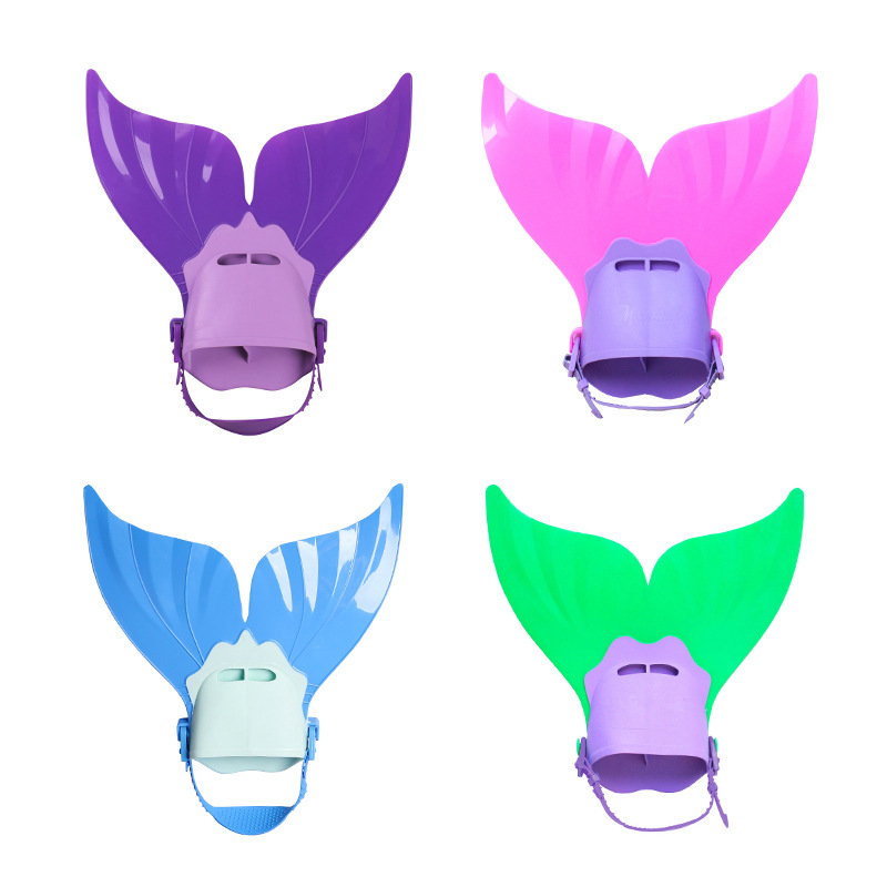 Ласты для русалок, одноразовые, детские, для обучения плаванию