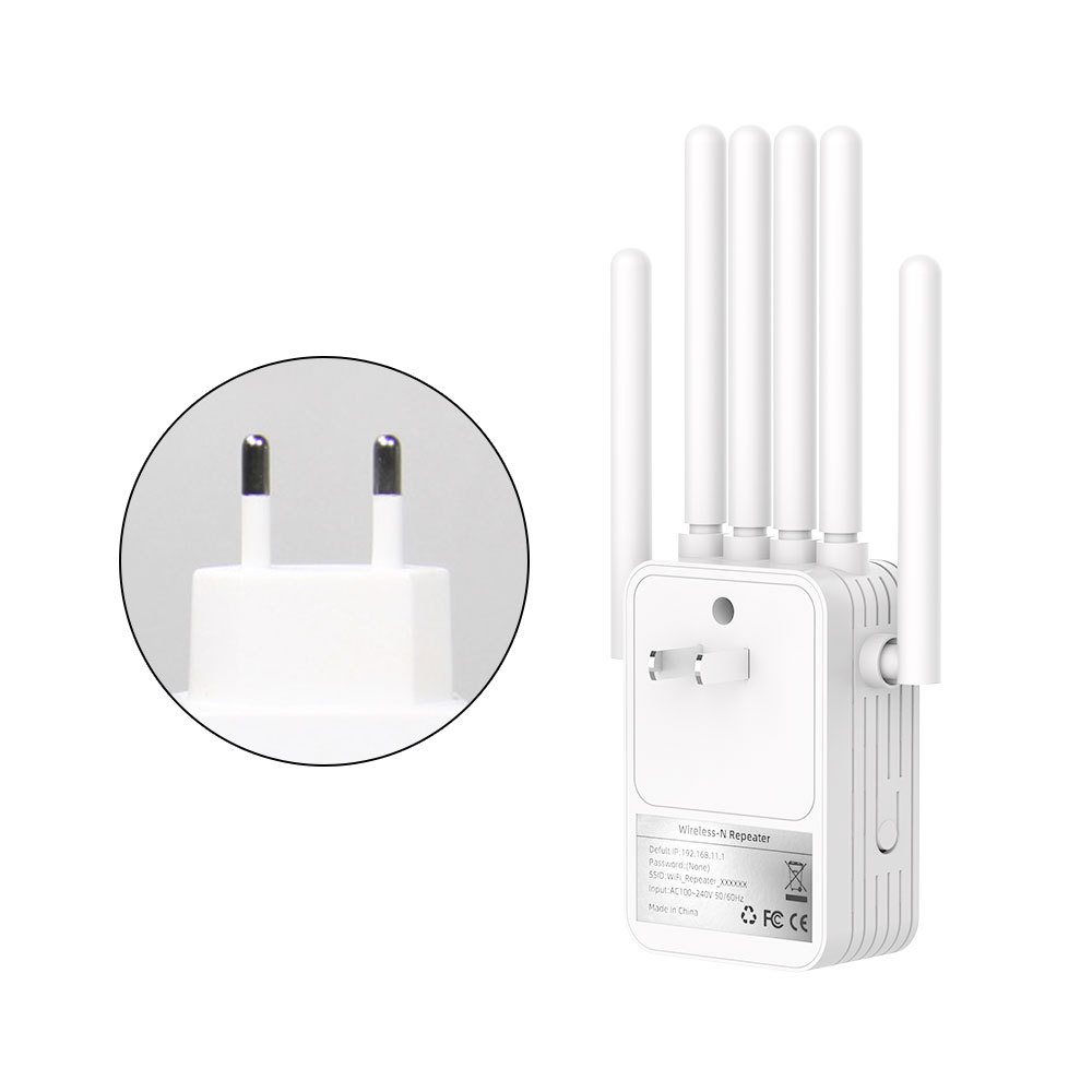Wifi Signal Extender Six Antennas 300m Home Speed Super Strong Wall Penetration Ability Whole House No Dead Ends in Stock
