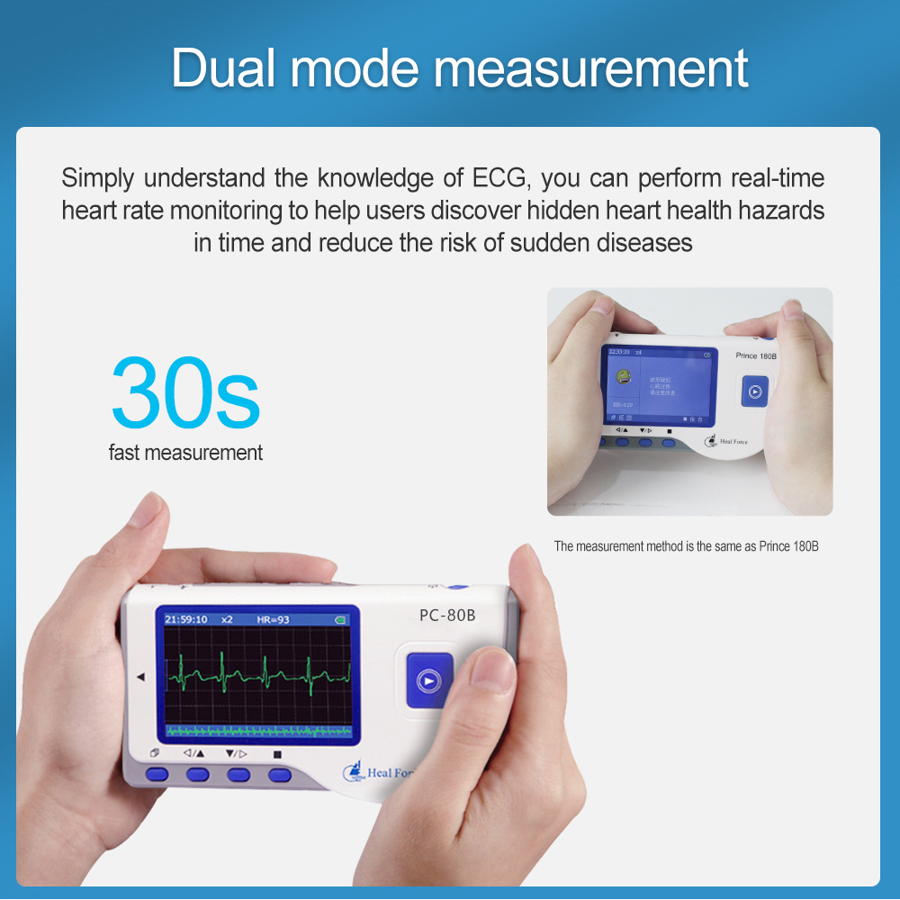Ecg Machine Pc-80B English Version