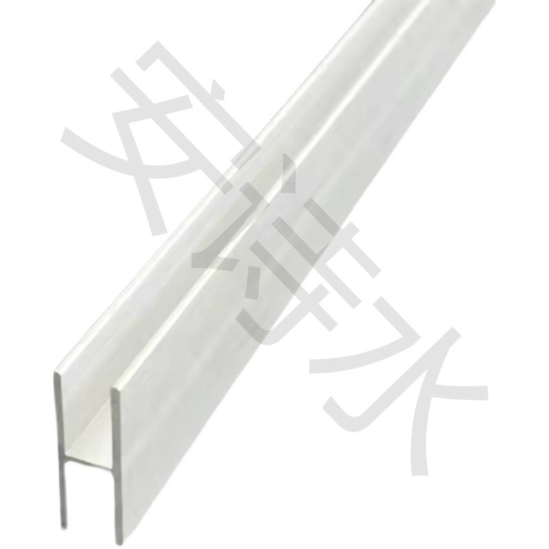 I-Shaped Slot Card Slot Card Strip H Aluminum Alloy Bracket Wooden Board I-Shaped Slot U Decorative Glass Jade Stone Double-Sided