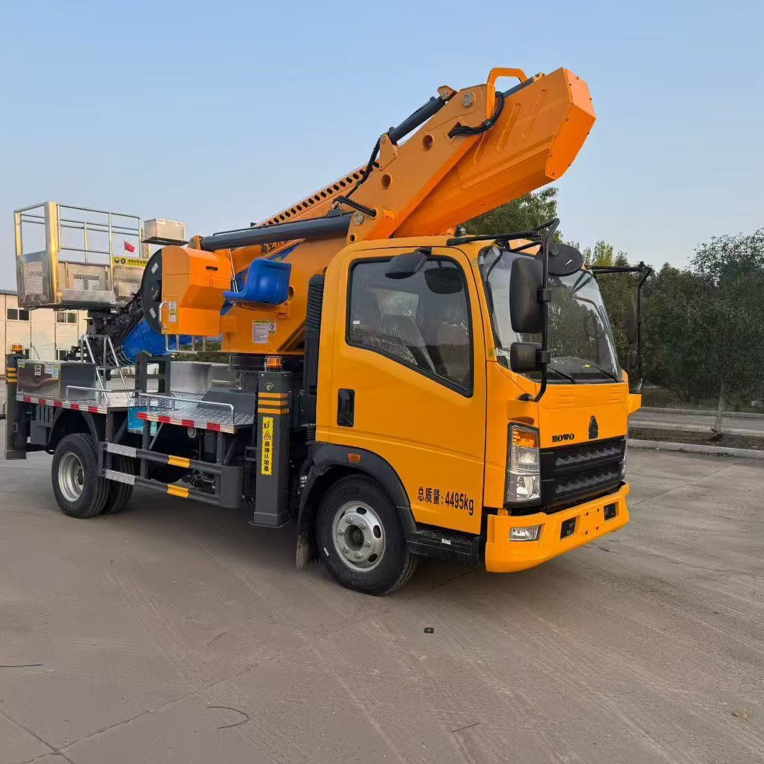 Sinotruk 28- 36m Aerial Work Platform, Aerial Lift, Factory Direct Sales, Global Direct Supply, Different Configurations, Different Prices