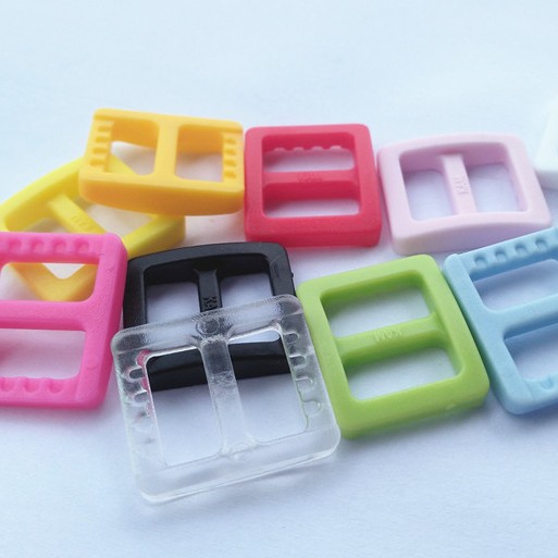 10mm Japanese buckle Japanese buckle three-gear buckle adjustable buckle 1cm plastic buckle ribbon buckle strap buckle