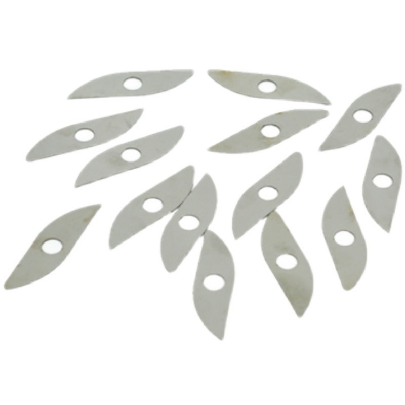 Leather Slitting Machine Slitting Machine Blade Block Sheet Anti-roll Material Corner Fork Round Knife Slitting Machine Parts