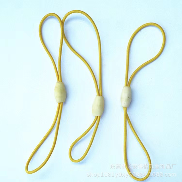 8-character elastic rope mobile phone hanging rope key rope with U disk DIY hanging rope access card finger short rope bus card hanging rope