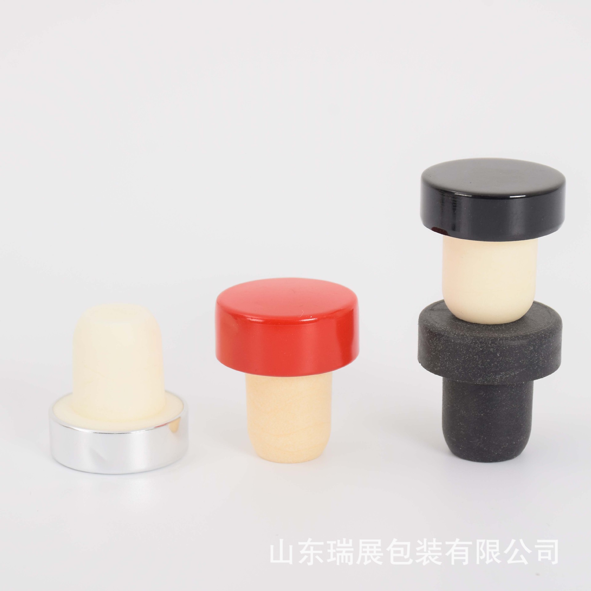 Factory wholesale polymer stopper red wine bottle cork wine champagne stopper T-shaped cork stopper