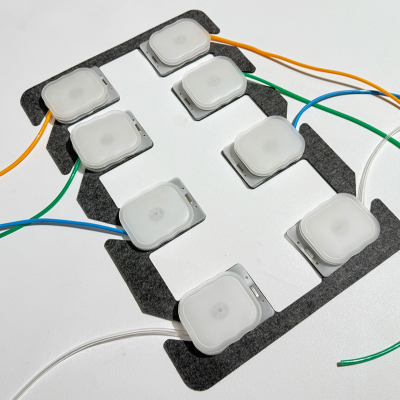 Car Seat Massage Tpu Massage Airbag Waist Lumbar Support Massager Liner Tpu Air Bag Manufacturer Customized